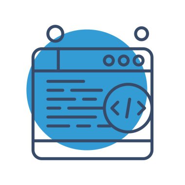 Vektör Tarayıcı Ico, vektör illüstrasyonu