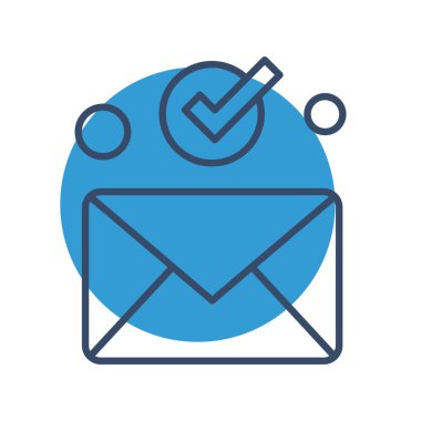  Vektör e- posta ağı Simgesi 