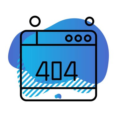 Web sitesi simgesi, vektör illüstrasyonu, İnternet konsepti  