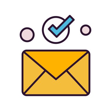  Vektör e- posta ağı Simgesi 