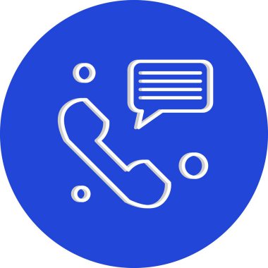 Konuşma balonu vektör çizimi 