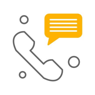 Konuşma balonu vektör çizimi 