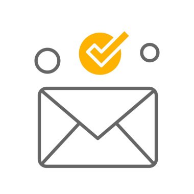  Vektör e- posta ağı Simgesi 