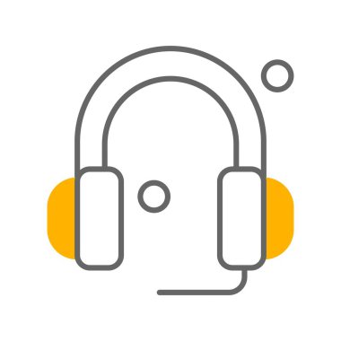  Vektör kulaklık ağı simgesi