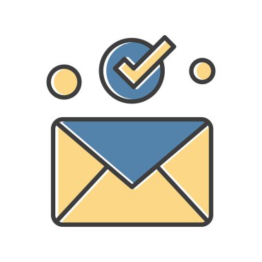  Vektör e- posta ağı Simgesi 