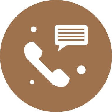 Konuşma balonu Sohbet Simgesi vektör çizimi 