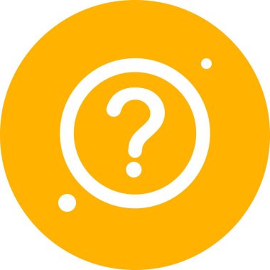 Vektör soru işareti simgesi, vektör, illüstrasyon, Ağ kavramı