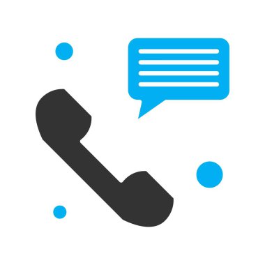 Konuşma balonu vektör çizimi 