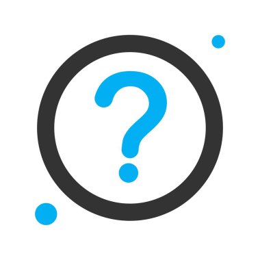 Vektör soru işareti simgesi, vektör, illüstrasyon, Ağ kavramı