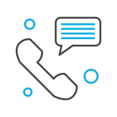 Konuşma balonu vektör çizimi 