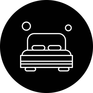 Modern ikon vektör illüstrasyonu, yaz tatili konsepti 