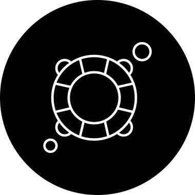 Modern ikon vektör illüstrasyonu, yaz tatili konsepti 