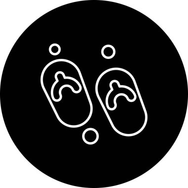 Modern ikon vektör illüstrasyonu, yaz tatili konsepti 