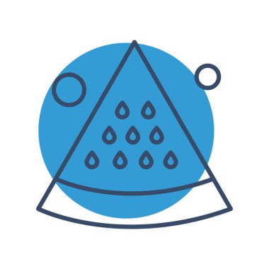 Modern ikon vektör illüstrasyonu, yaz tatili konsepti 