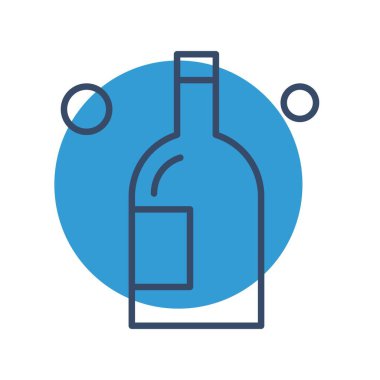 Modern ikon vektör illüstrasyonu, yaz tatili konsepti 