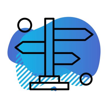 Modern ikon vektör illüstrasyonu, yaz tatili konsepti 