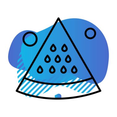 Modern ikon vektör illüstrasyonu, yaz tatili konsepti 