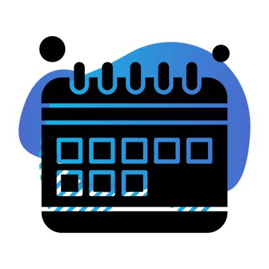 Modern ikon vektör illüstrasyonu, yaz tatili konsepti 