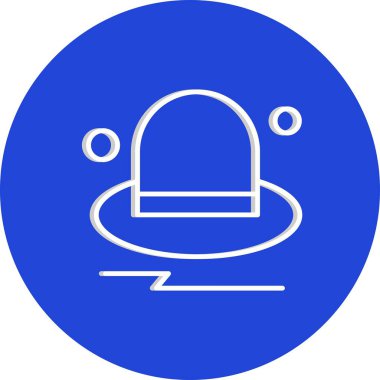 Vektör Kaptan Ico, vektör illüstrasyonu