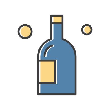 Vektör Alkol İco, vektör illüstrasyonu