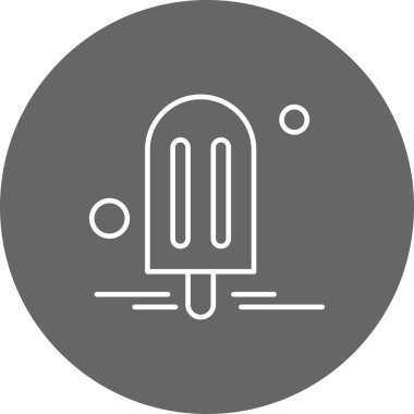 Modern ikon vektör illüstrasyonu, yaz tatili konsepti 