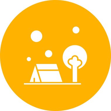 Modern ikon vektör illüstrasyonu, yaz tatili konsepti 