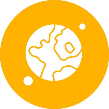 Vektör Toprak Simgesi, vektör illüstrasyonu  