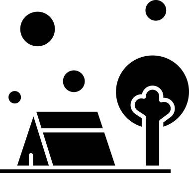 Modern ikon vektör illüstrasyonu, yaz tatili konsepti 