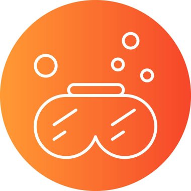 Modern ikon vektör illüstrasyonu, yaz tatili konsepti 