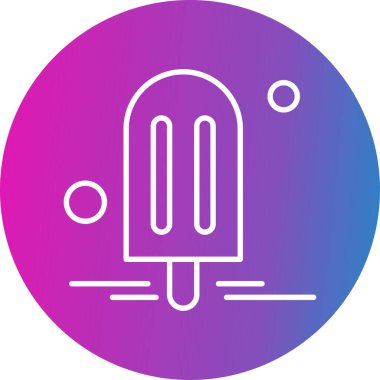 Modern ikon vektör illüstrasyonu, yaz tatili konsepti 