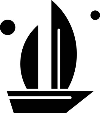 Modern ikon vektör illüstrasyonu, yaz tatili konsepti 