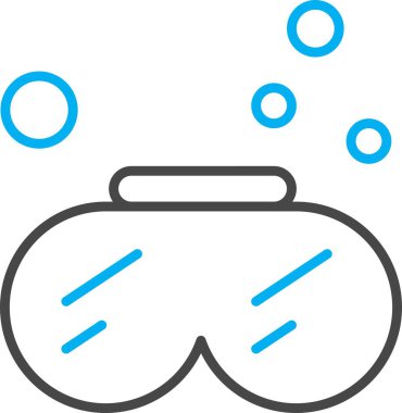 Modern ikon vektör illüstrasyonu, yaz tatili konsepti 