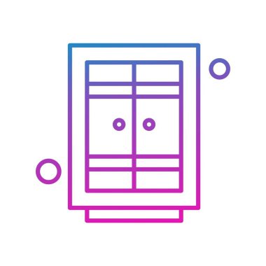  Vektör pencere simgesi, vektör, illüstrasyon, ev ve yaşam konsepti