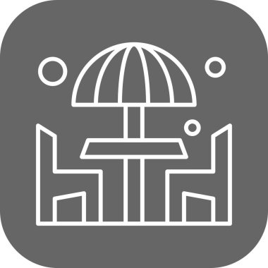 Vektör Akşam Yemeği simgesi, vektör, illüstrasyon, ev ve yaşam konsepti