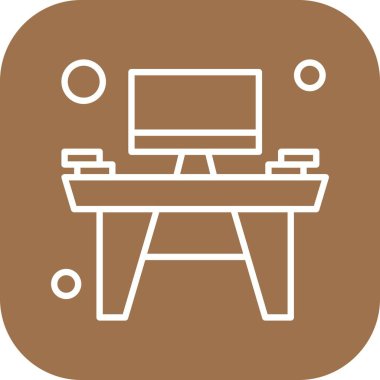  Vektör tablo simgesi, vektör, illüstrasyon, ev ve yaşam konsepti