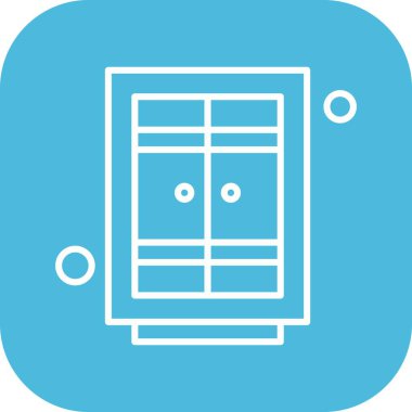  Vektör pencere simgesi, vektör, illüstrasyon, ev ve yaşam konsepti