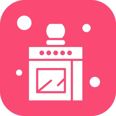 Vektör mutfak simgesi, vektör, illüstrasyon, ev ve yaşam konsepti