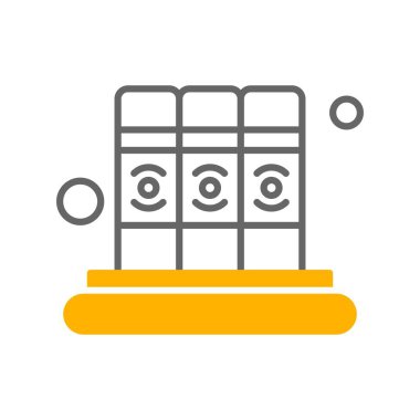 kitap simgesi, vektör illüstrasyonu