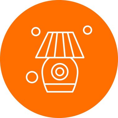 Vektör yumrusu simgesi, vektör, illüstrasyon, ev ve yaşam konsepti