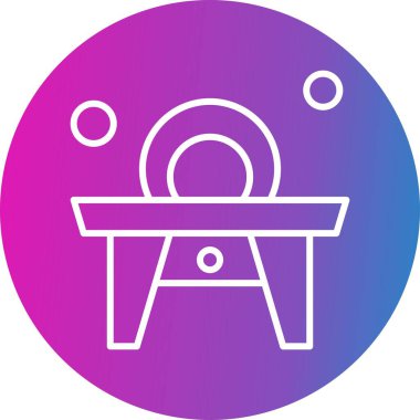 Vektör Dresser simgesi, vektör, illüstrasyon, ev ve yaşam konsepti