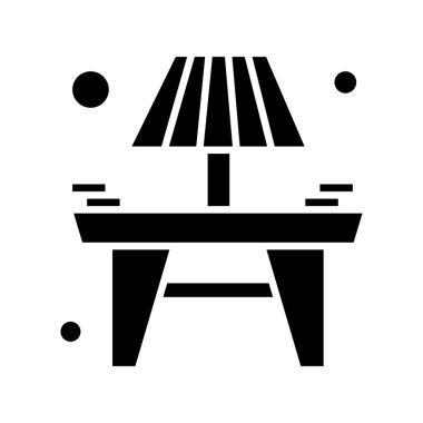 Vektör yumrusu simgesi, vektör, illüstrasyon, ev ve yaşam konsepti