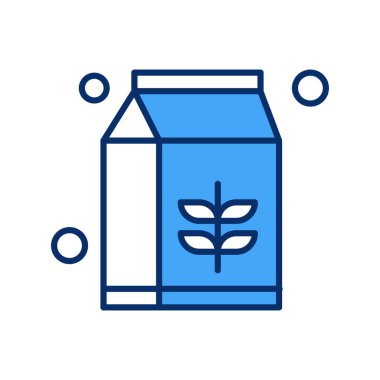 Grafik tasarım ikonu vektörü, fırın gıda konsepti 