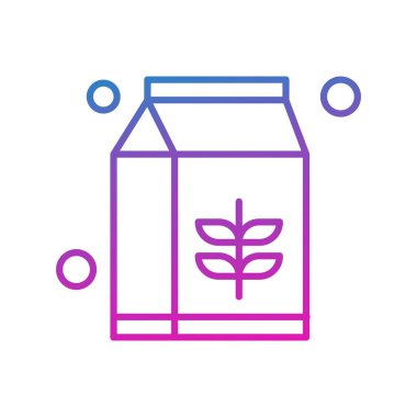 Grafik tasarım ikonu vektörü, fırın gıda konsepti 