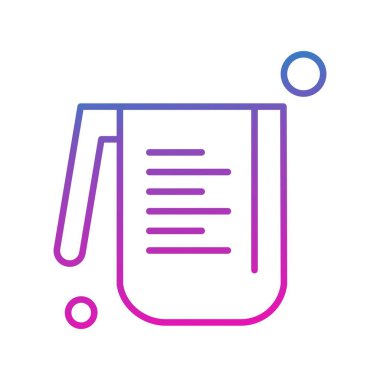 Grafik tasarım ikonu vektörü, fırın gıda konsepti 