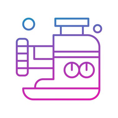 Vektör kahve makinesi Ico.