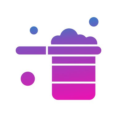 Grafik tasarım ikonu vektörü, fırın gıda konsepti 