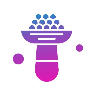 Grafik tasarım ikonu vektörü, fırın gıda konsepti 