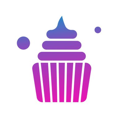 Grafik tasarım ikonu vektörü, fırın gıda konsepti 