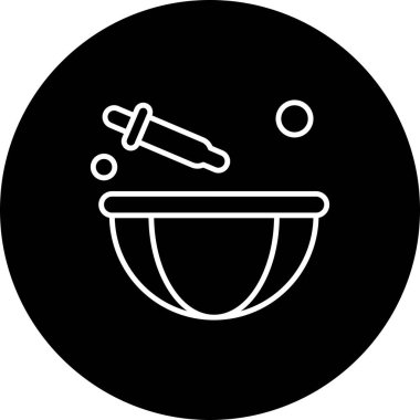 Grafik tasarım ikonu vektörü, fırın gıda konsepti 