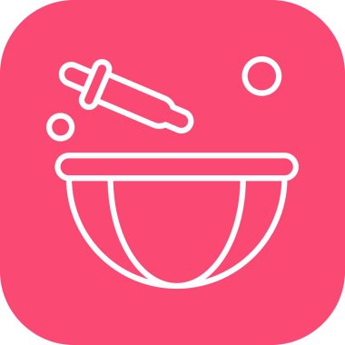 Grafik tasarım ikonu vektörü, fırın gıda konsepti 